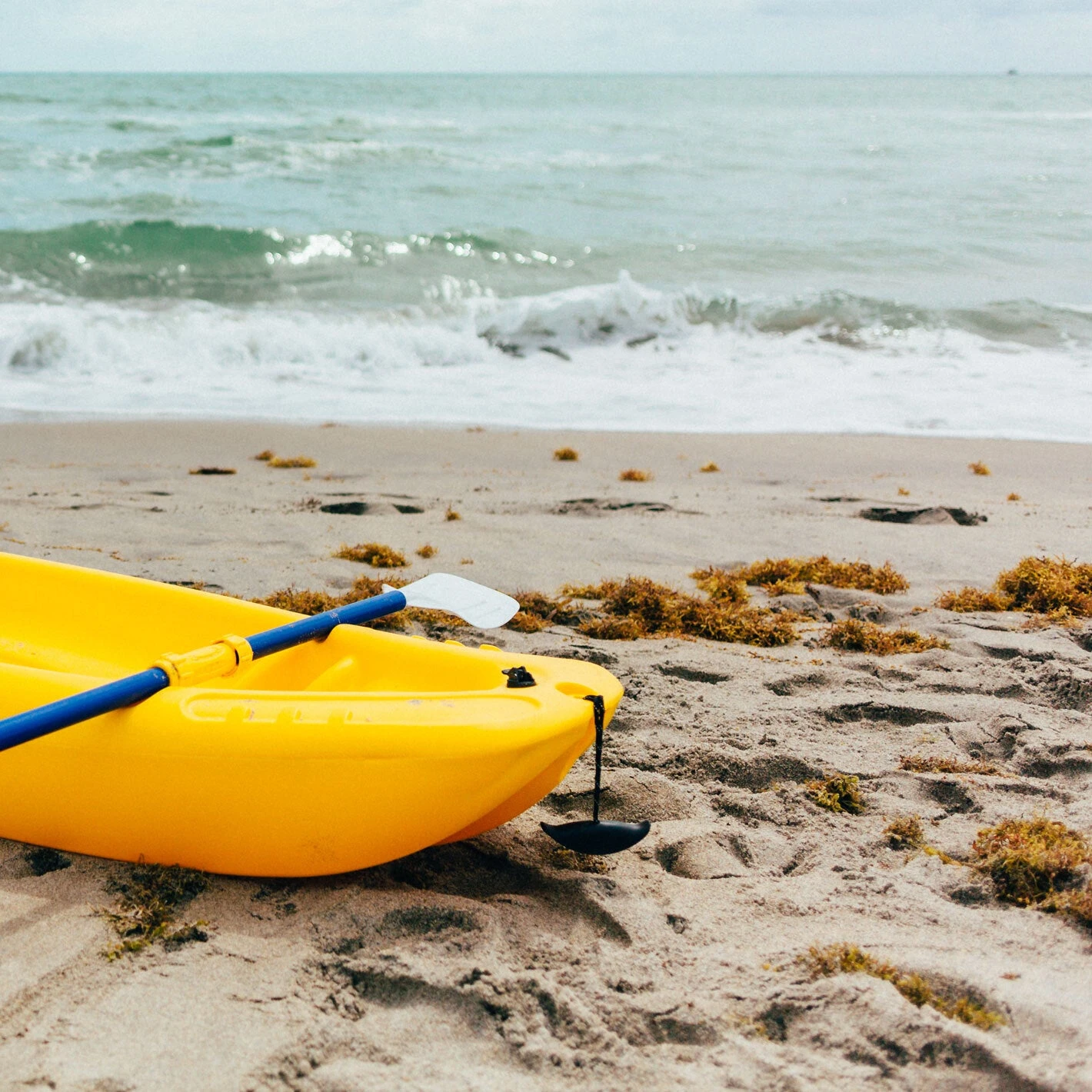 Pelican Sport Combo - 2 Solo Kids Kayaks With Paddles - Yellow/Blue 5 Pelican Sport Combo - 2 Solo Kids Kayaks With Paddles - Yellow/Blue - Image 3